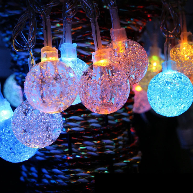 BRELONG Crystal Ball Light, 3M 20LEDs with Flash Battery Crystal Ball Star Light, for Garden Christmas Party Decoration Lights
BRELONG Crystal Ball Light, 3M 20LEDs with Flash Battery Crystal Ball Star Light, for Garden Christmas Party Decoration Lights