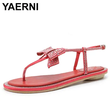 YAERNI Fashion leisure soft sandals women open toe ankle strap low ladies shoes crystal summer summer sandals
YAERNI Fashion leisure soft sandals women open toe ankle strap low ladies shoes crystal summer summer sandals