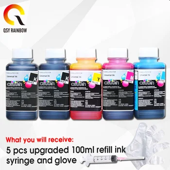 QSYRAINBOW 100ml Square HIGHEST DYE CLEANING INK refill ink compatible for hp 302 for hp 301 for hp 304 for canon
QSYRAINBOW 100ml Square HIGHEST DYE CLEANING INK refill ink compatible for hp 302 for hp 301 for hp 304 for canon