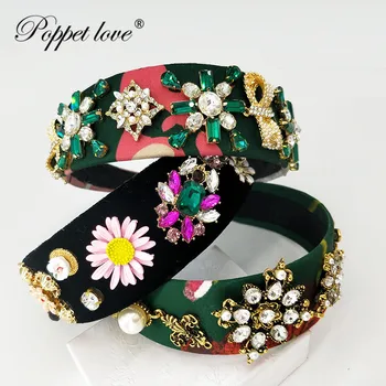 Korean, High Quality Square Wide Green sidebands for Hair Crystal multi-color Hair Accessories Shiny Headbands for women
Korean, High Quality Square Wide Green sidebands for Hair Crystal multi-color Hair Accessories Shiny Headbands for women