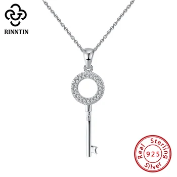 Rinntin Pure S925 Silver Women Pendant Necklace Key Shape with AAAA Zircon for Birthday Anniversary Jewelry Gifts TSN220
Rinntin Pure S925 Silver Women Pendant Necklace Key Shape with AAAA Zircon for Birthday Anniversary Jewelry Gifts TSN220