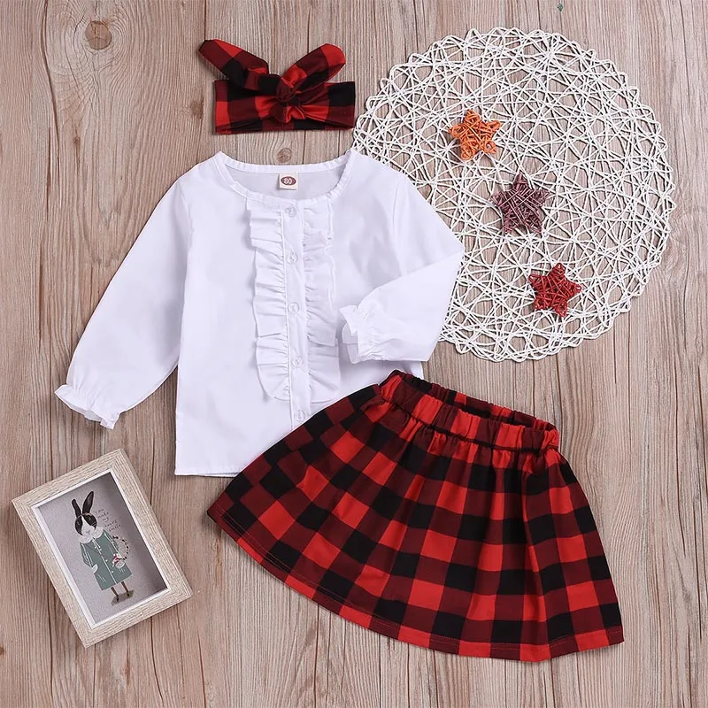 Spring Autumn Baby Infant Girl Cute Long Sleeve Clothing Set Newborn Toddler Top Skirt Bow Headband Three Pieces Set Clothes
Spring Autumn Baby Infant Girl Cute Long Sleeve Clothing Set Newborn Toddler Top Skirt Bow Headband Three Pieces Set Clothes