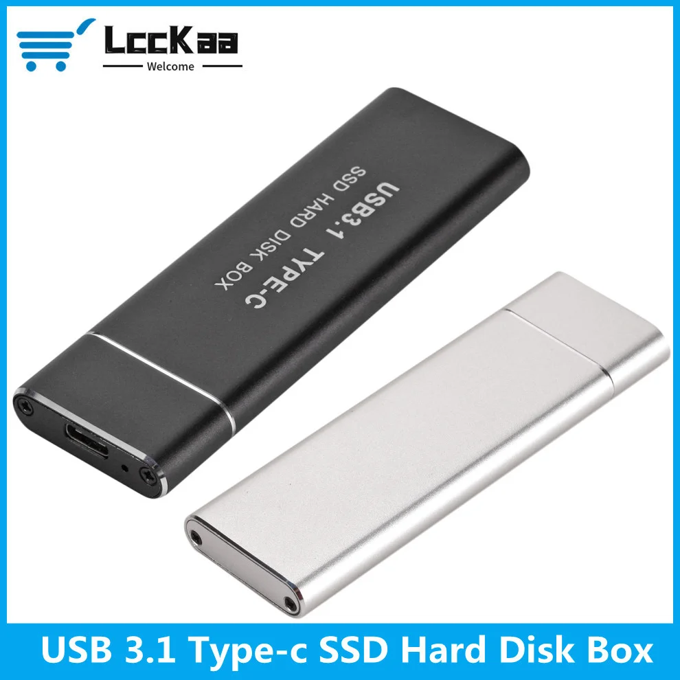 Чехол для мобильного жесткого диска с USB 3 1 на M.2 NGFF SSD Тип C адаптер карта Внешний