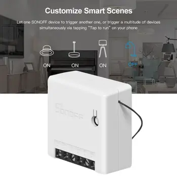 For Sonoff MINI DIY Smart Switch Small WiFi Switch for Alexa Google Home Remote Control Alarm System
For Sonoff MINI DIY Smart Switch Small WiFi Switch for Alexa Google Home Remote Control Alarm System