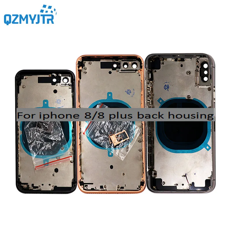 Repair parts For iPhone 8/8 plus Back Cover Battery Housing Rear Door Case Middle Frame with side buttons Assembly for iPhone X
Repair parts For iPhone 8/8 plus Back Cover Battery Housing Rear Door Case Middle Frame with side buttons Assembly for iPhone X