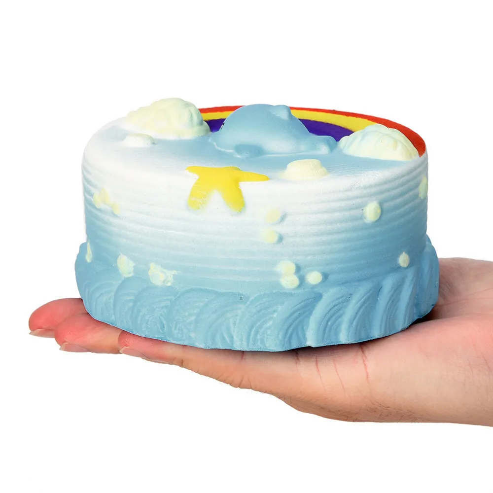Cake Cream Squeeze Toy Slow Rising Decompression Squeeze Toys inger rehabilitation training props Cake shop model Decoration #B