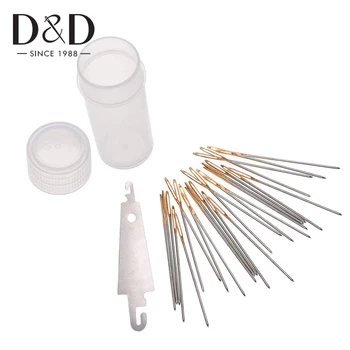 30Pcs Large Eye Sewing Needles Stainless Steel Hand Stitch Embroidery Needles & Sewing Needle Threader Cross Stitch Sewing Tool
30Pcs Large Eye Sewing Needles Stainless Steel Hand Stitch Embroidery Needles & Sewing Needle Threader Cross Stitch Sewing Tool