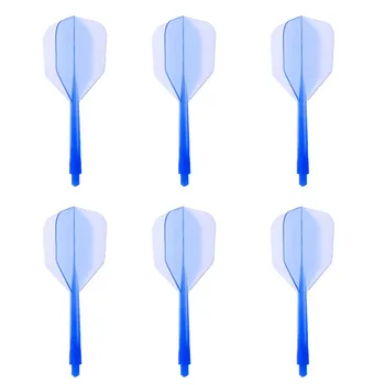 

6 Pieces Transparent 2BA Thread Dart Shafts And Dart Flights Connection New