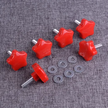 DWCX 6pcs Red Car Roof Screws Cover Hard Top Quick Removal Bolt Fastener w/ Washer fit for Jeep Wrangler JK 2007-2018 4 Door
DWCX 6pcs Red Car Roof Screws Cover Hard Top Quick Removal Bolt Fastener w/ Washer fit for Jeep Wrangler JK 2007-2018 4 Door
