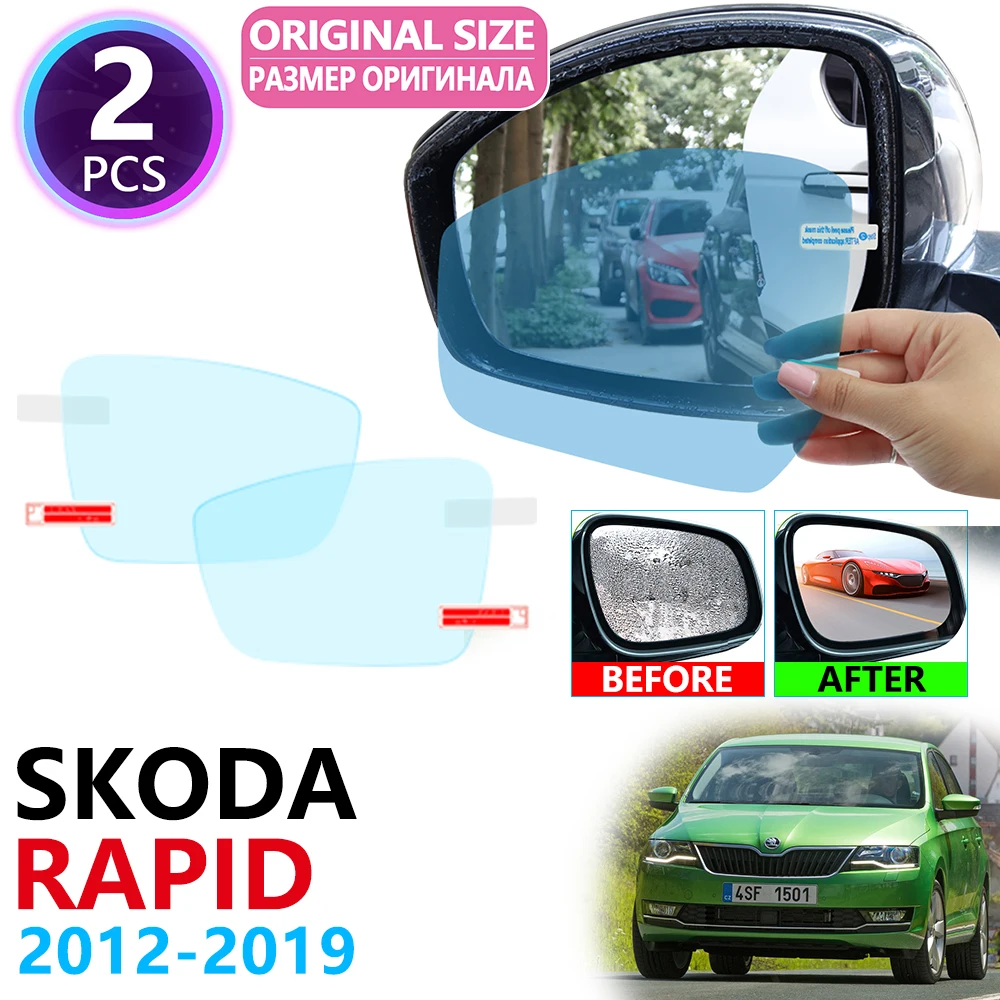 for Skoda Rapid 2012~2019 Full Cover Rearview Mirror Anti-Fog Films Rainproof Anti Fog Film Clean Car Accessories 2014 2017 2018
for Skoda Rapid 2012~2019 Full Cover Rearview Mirror Anti-Fog Films Rainproof Anti Fog Film Clean Car Accessories 2014 2017 2018