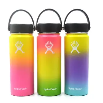 18oz/32oz Hydro Stainless Steel Water kettle Vacuum Insulated Flask Wide Mouth Travel Portable Thermal Sport Drink Bottles
18oz/32oz Hydro Stainless Steel Water kettle Vacuum Insulated Flask Wide Mouth Travel Portable Thermal Sport Drink Bottles