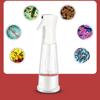 350ml Rechargable Hypochlorous Acid Water Making Machine Household Disinfection Sterilization Water Generator Spray Bottle New
350ml Rechargable Hypochlorous Acid Water Making Machine Household Disinfection Sterilization Water Generator Spray Bottle New