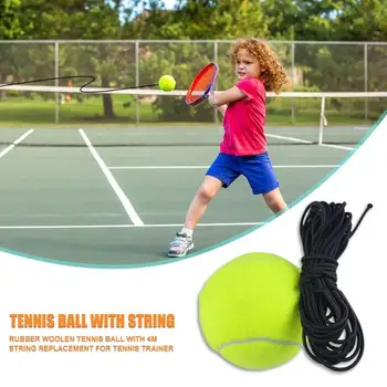 Tennis Balls Classic Delicate Texture Rubber Woolen Training Tennis Ball with String Replacement for Tennis Trainer
Tennis Balls Classic Delicate Texture Rubber Woolen Training Tennis Ball with String Replacement for Tennis Trainer