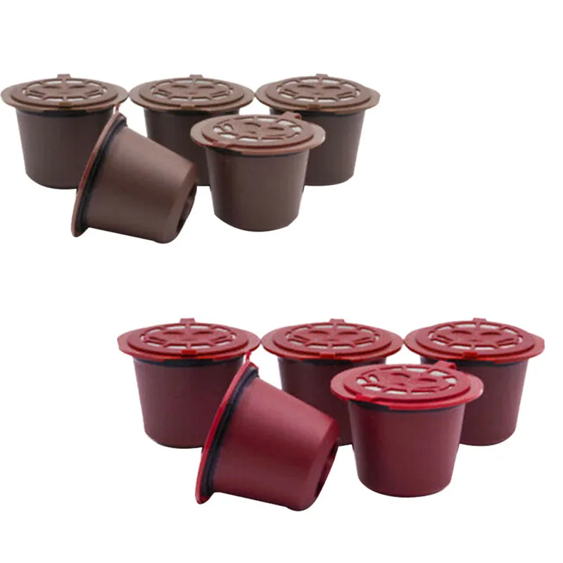 5/Pcs Stainless Steel Filter Reusable Coffee Capsules for Nespresso Machines
5/Pcs Stainless Steel Filter Reusable Coffee Capsules for Nespresso Machines