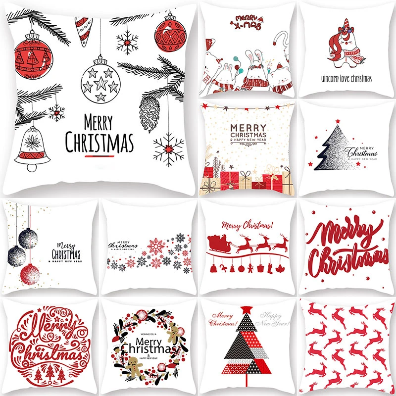 1Pcs Christmas Tree Deer Santa Claus Alphabet Pattern 45*45cm Polyester Cushion Cover Decorative Sofa Home Car Pillowcover 40988
1Pcs Christmas Tree Deer Santa Claus Alphabet Pattern 45*45cm Polyester Cushion Cover Decorative Sofa Home Car Pillowcover 40988