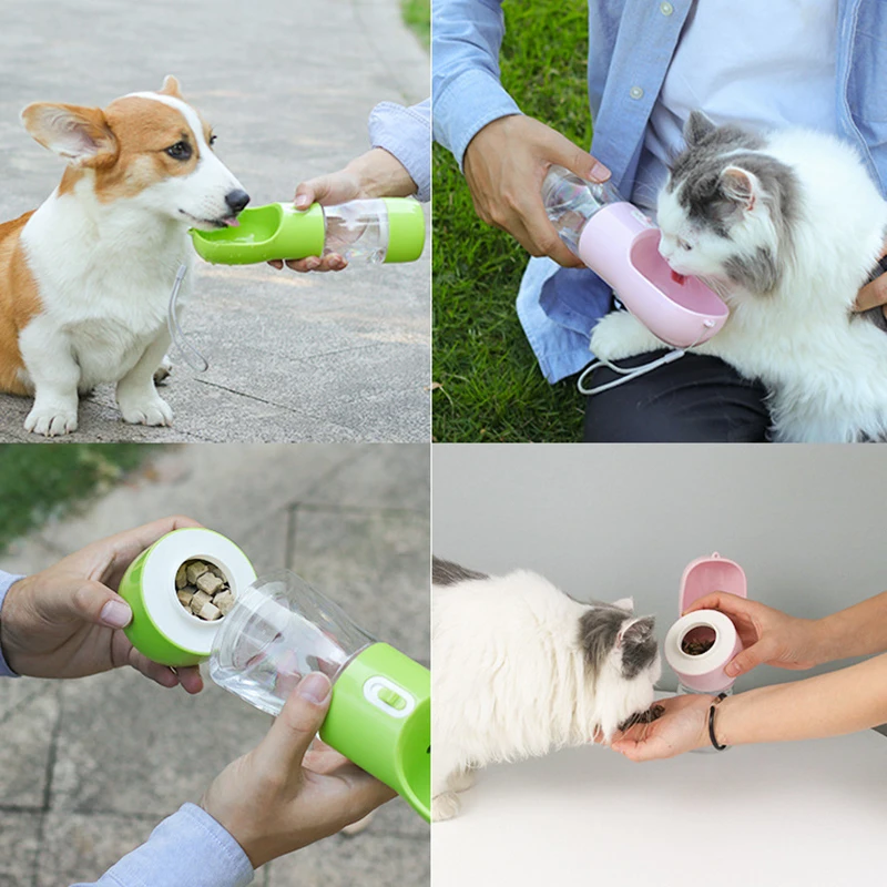 Portable Dog Water Bottle Feeder Bowl Multi-purpose Trailing Cup Pet Water Food Bottle Pets Outdoor Travel Drinking Dog Supplies
Portable Dog Water Bottle Feeder Bowl Multi-purpose Trailing Cup Pet Water Food Bottle Pets Outdoor Travel Drinking Dog Supplies