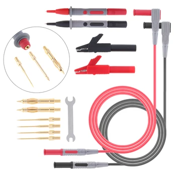 PVC 90CM Portable Replaceable Multi-function Multimeter Digital Meter Stick Test Kit with Alligator Clips / Probe / Small Wrench
PVC 90CM Portable Replaceable Multi-function Multimeter Digital Meter Stick Test Kit with Alligator Clips / Probe / Small Wrench