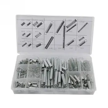 200pcs Accessories Extension And Compression Coil Portable Hardware Tool Spring Set Metal Steel Assorted With Storage Box
200pcs Accessories Extension And Compression Coil Portable Hardware Tool Spring Set Metal Steel Assorted With Storage Box