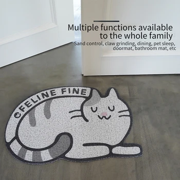 Portable Trapper Home Activity Play Animal Pattern Non Slip Cat Litter Mat Elastic Fibers Splash Proof Washable Pet Supplies
Portable Trapper Home Activity Play Animal Pattern Non Slip Cat Litter Mat Elastic Fibers Splash Proof Washable Pet Supplies