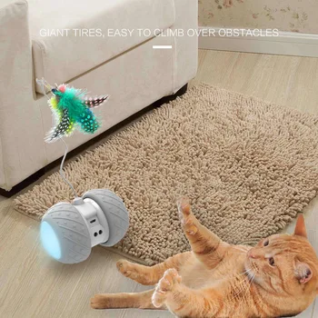 Electric Cat Stick Electronic Cat Toy Smart Automatic Sensing Obstacles LED Wheel Rechargeable Flash Rolling Colorful Light
Electric Cat Stick Electronic Cat Toy Smart Automatic Sensing Obstacles LED Wheel Rechargeable Flash Rolling Colorful Light