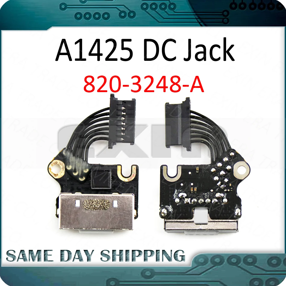 Genuine New A1425 Power DC-IN Jack Board for MacBook Pro 13 Retina A1425 DC IN Jack Late 2012/Early 2013 923-0222 820-3248-A
Genuine New A1425 Power DC-IN Jack Board for MacBook Pro 13 Retina A1425 DC IN Jack Late 2012/Early 2013 923-0222 820-3248-A