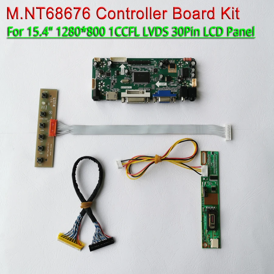 Для LTN154AT01 LTN154AT07 LTN154AT10 VGA + DVI 1280*800 15,4 "инвертор 1CCFL LVDS 30Pin M.NT68676 комплект для самостоятельной сборки ЖК-контроллера
Для LTN154AT01 LTN154AT07 LTN154AT10 VGA + DVI 1280*800 15,4 "инвертор 1CCFL LVDS 30Pin M.NT68676 комплект для самостоятельной сборки ЖК-контроллера