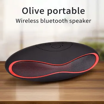 KISSCASE X6U Olive Bluetooth Speaker Football Wireless Bluetooth Subwoofer Portable Mini USB Column Heavy Bass Stereo Speaker FM
KISSCASE X6U Olive Bluetooth Speaker Football Wireless Bluetooth Subwoofer Portable Mini USB Column Heavy Bass Stereo Speaker FM