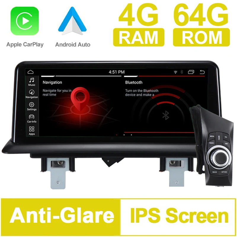 Автомобильная стереосистема idrive PX6 10 25 дюйма Android 9 0 GPS навигация мультимедиа