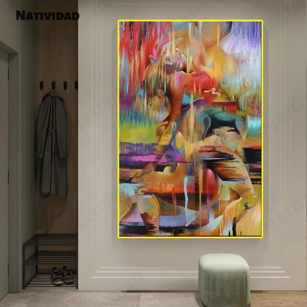 Abstract Color Girl Curled Up Nude Painting Modern Art Painting Bedroom Living Room Home Canvas Painting Spray Painting Art
Abstract Color Girl Curled Up Nude Painting Modern Art Painting Bedroom Living Room Home Canvas Painting Spray Painting Art