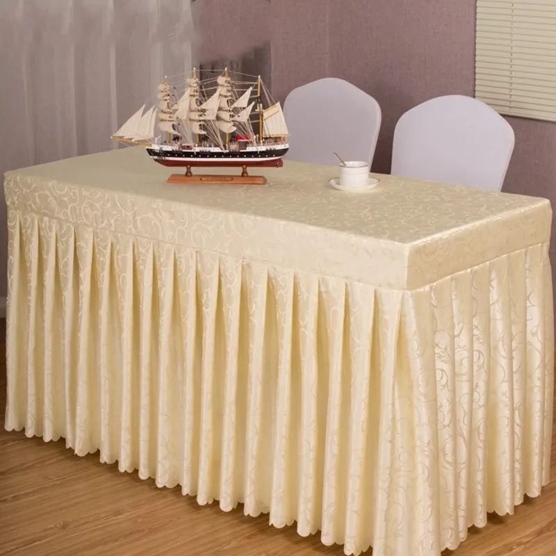 Custom Made Rectangle Chemical Fiber Calico Table Skirt Tablecloth Cold Meal Dining Table Wedding Exhibition Signing Desk
Custom Made Rectangle Chemical Fiber Calico Table Skirt Tablecloth Cold Meal Dining Table Wedding Exhibition Signing Desk