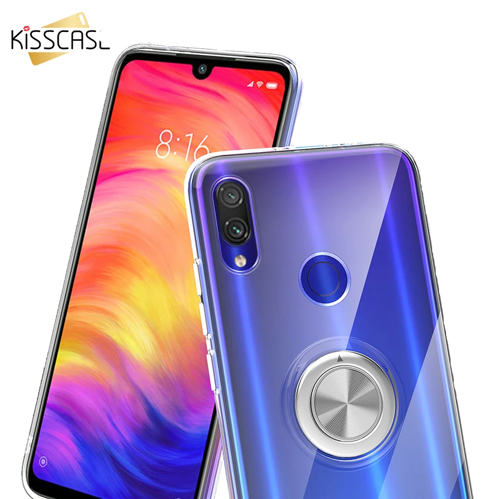 Прозрачный чехол KISSCASE с кристаллами и бриллиантами для Xiaomi Redmi Note 7 mi 9 8 мягкий из