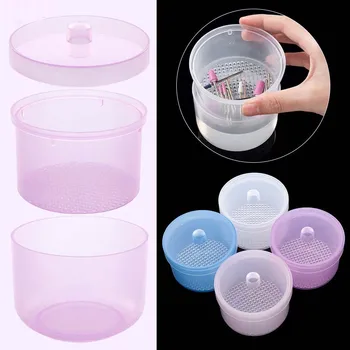 4 Color Nail Drill Bits Nail Polish Head Cleaning Disinfection Storage Box Nail Art Manicure Tool Round Clean Sterilizer Case 
4 Color Nail Drill Bits Nail Polish Head Cleaning Disinfection Storage Box Nail Art Manicure Tool Round Clean Sterilizer Case