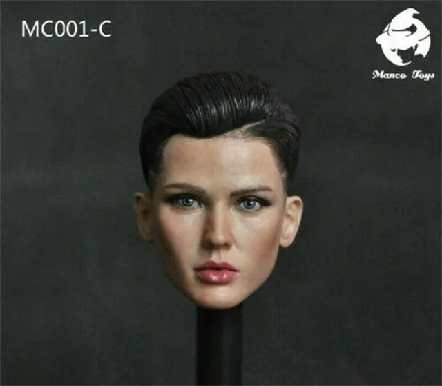 Manco Toys MC001 1/6 Female Head Ruby Rose Sculpt Carved PVC Model Fit 12" ph Female Figure DIY
Manco Toys MC001 1/6 Female Head Ruby Rose Sculpt Carved PVC Model Fit 12" ph Female Figure DIY