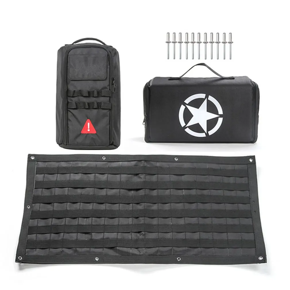 1 Set Car Accessories Tail Door Storage Bags Tool Kit Organizer Camping Mat for Jeep Wrangler JK JL 2007-2018+
1 Set Car Accessories Tail Door Storage Bags Tool Kit Organizer Camping Mat for Jeep Wrangler JK JL 2007-2018+