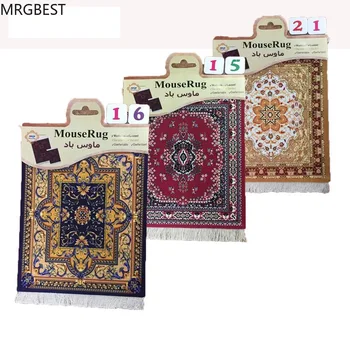 MRGBEST Persian Mini Woven Rug Mat Mousepad Retro Style Carpet Pattern Cup Mouse Pad with Fring Home Office Table Decor Craft
MRGBEST Persian Mini Woven Rug Mat Mousepad Retro Style Carpet Pattern Cup Mouse Pad with Fring Home Office Table Decor Craft