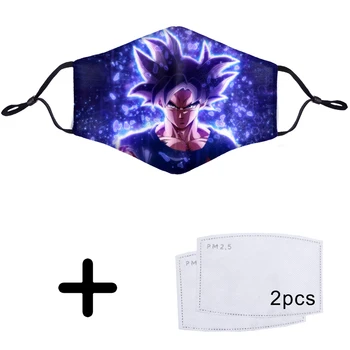 Dargonball Ball Z 3D Mouth Mask Masque Maska Reusable Protective PM2.5 +2 Filter Paper Mask Anti Dust Face Masker Proof Flu Mask
Dargonball Ball Z 3D Mouth Mask Masque Maska Reusable Protective PM2.5 +2 Filter Paper Mask Anti Dust Face Masker Proof Flu Mask