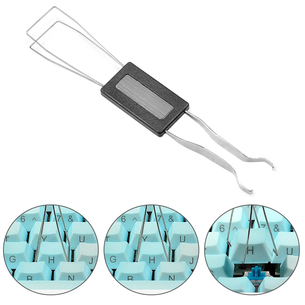 Steel Wire key puller Switches Remover Tool for Mechanical keyboard keycaps puller Replacement 2 in 1 Key switch
Steel Wire key puller Switches Remover Tool for Mechanical keyboard keycaps puller Replacement 2 in 1 Key switch