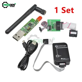 1 Set CC-Debugger Bluetooth Zigbee Emulator USB Programmer CC2540 CC2531 Sniffer usb Dongle with antenna Connector Downloader
1 Set CC-Debugger Bluetooth Zigbee Emulator USB Programmer CC2540 CC2531 Sniffer usb Dongle with antenna Connector Downloader