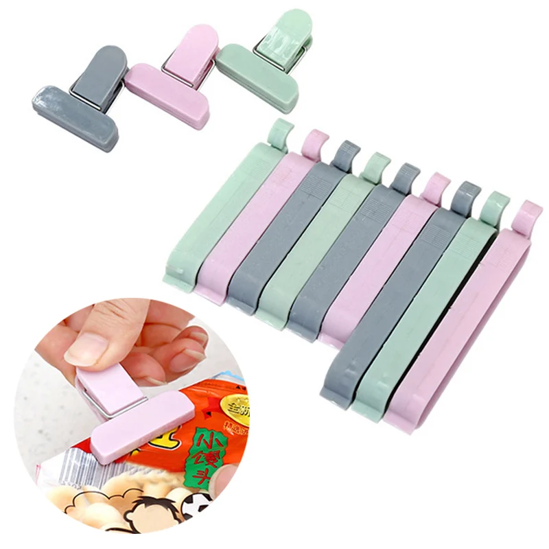 Food Storage Plastic Sealing Clamp Popular Snack Fresh Bag Clips Kitchen Tool Bag Sealer 12PCS/Set High Quality Food Clip
Food Storage Plastic Sealing Clamp Popular Snack Fresh Bag Clips Kitchen Tool Bag Sealer 12PCS/Set High Quality Food Clip