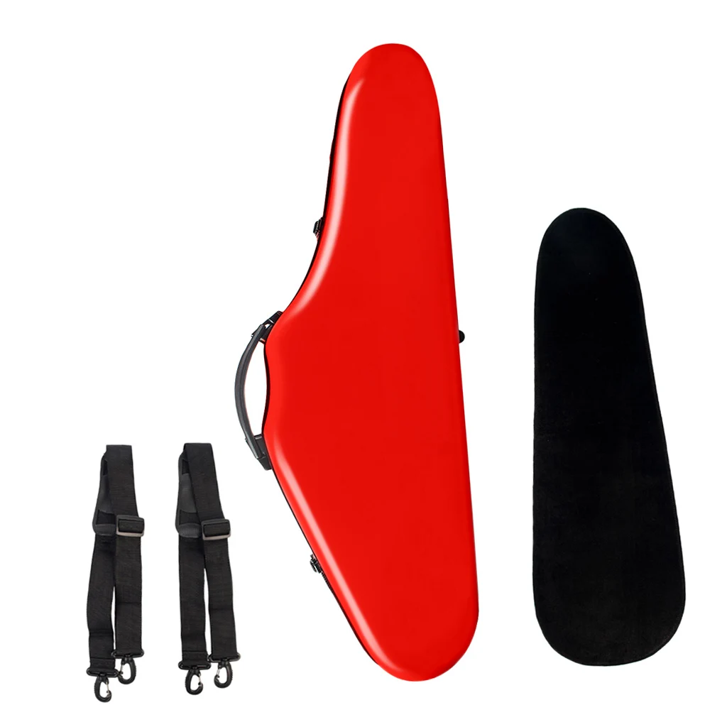 Professional 4/4 Violin Triangle Shape Case Box Hard & Super Light with Shoulder Straps for Violins
Professional 4/4 Violin Triangle Shape Case Box Hard & Super Light with Shoulder Straps for Violins