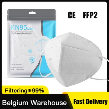 FFP2 Ship From Belgium KN95 Mask Dustproof Anti Dust And Breathable Face Masks Filtration KN95Masks Mouth Muffle FFP2Mask
FFP2 Ship From Belgium KN95 Mask Dustproof Anti Dust And Breathable Face Masks Filtration KN95Masks Mouth Muffle FFP2Mask