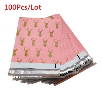 100Pcs/Lots Christmas Deer Pattern Envelope Bags 260x330mm Self-seal Adhesive Storage Bags Poly Envelope Shipping Mailing Bags
100Pcs/Lots Christmas Deer Pattern Envelope Bags 260x330mm Self-seal Adhesive Storage Bags Poly Envelope Shipping Mailing Bags