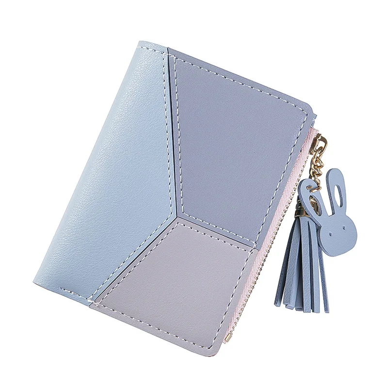 Patchwork Tassel Mini Wallet Bag for Kids 2019 New Brand Designer Short Wallet Bag Small Slim for Girls Students Wallet Zipper
Patchwork Tassel Mini Wallet Bag for Kids 2019 New Brand Designer Short Wallet Bag Small Slim for Girls Students Wallet Zipper