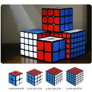 SHENGSHOU 4pcs Magic Cube Set 2/3/4/5 Order Magnetic Speed Cube Classical Cube Educational Puzzle Toys For Children Kids Adult 
SHENGSHOU 4pcs Magic Cube Set 2/3/4/5 Order Magnetic Speed Cube Classical Cube Educational Puzzle Toys For Children Kids Adult