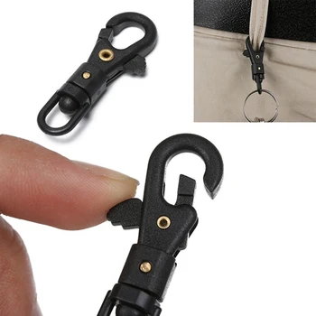 100Pcs Nylon plastic Steel Mini Carabiner Rotatable Black Snap Buckles EDC Keychain Clips Hiking Bottle Hooks Climbing Carabiner
100Pcs Nylon plastic Steel Mini Carabiner Rotatable Black Snap Buckles EDC Keychain Clips Hiking Bottle Hooks Climbing Carabiner