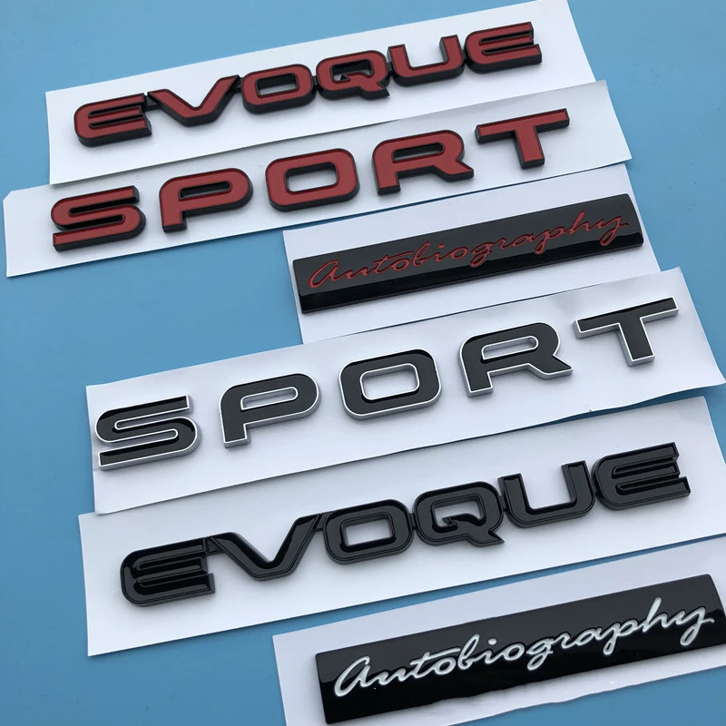 SPORT EVOQUE Letters Emblem Bar Logo for Land Range Rover SV Autobiography ULTIMATE Edition Bar Badge Car Styling Trunk Sticker
SPORT EVOQUE Letters Emblem Bar Logo for Land Range Rover SV Autobiography ULTIMATE Edition Bar Badge Car Styling Trunk Sticker