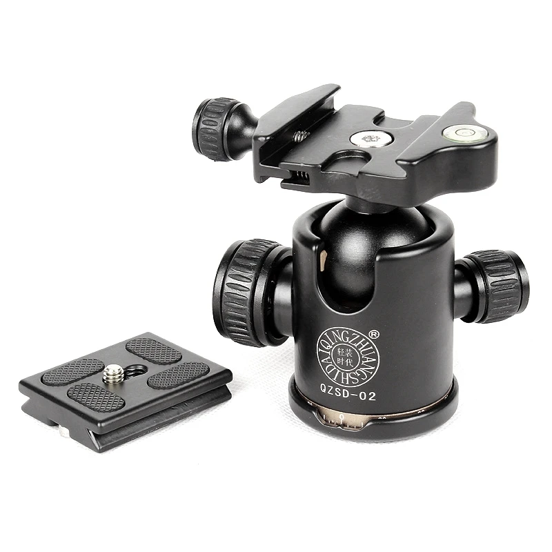 Camera Tripod Head Aluminum 360 Degree Panoramic Swivel Camera Tripod Ball Head with Quick Release Plate for Dslr Cameras
Camera Tripod Head Aluminum 360 Degree Panoramic Swivel Camera Tripod Ball Head with Quick Release Plate for Dslr Cameras