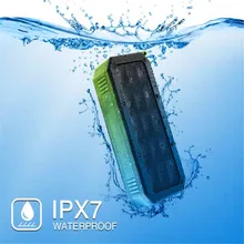 Altavoz Bluetooth a prueba de agua Subwoofer de columna activa que habla Bluetooth sistema acústico columna de música Woofer que habla portátil(China)