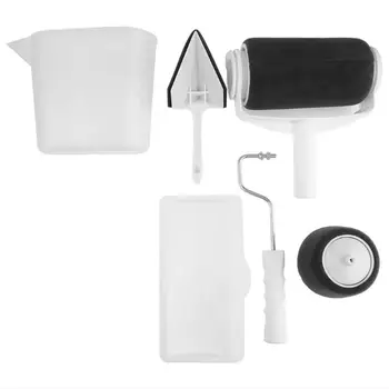 5pcs/set Paint Roller Runner Wall Decorative Paint Roller Brush Tool Multifunctional Household Use Painting Roller Brush Set
5pcs/set Paint Roller Runner Wall Decorative Paint Roller Brush Tool Multifunctional Household Use Painting Roller Brush Set