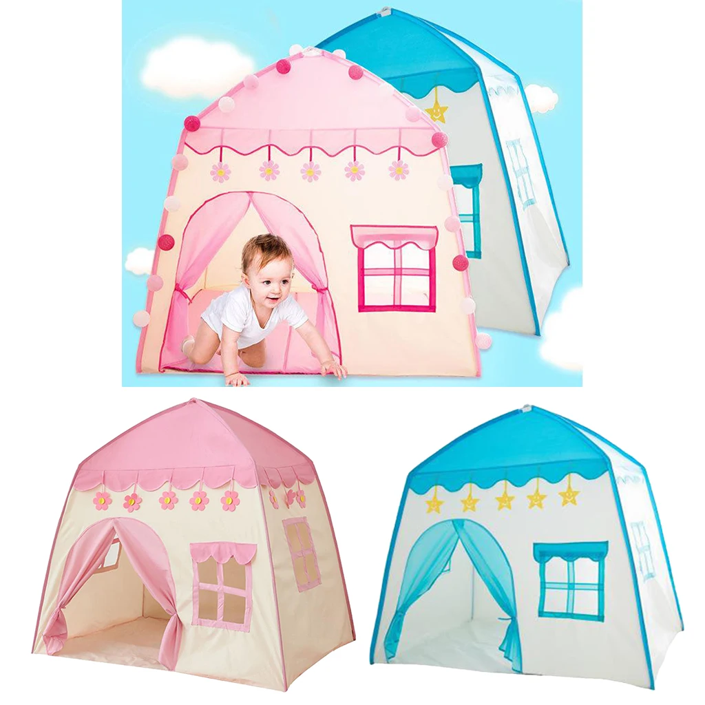 Foldable Kids Play Tent Large Space Baby Tents Home Lawn Birthday Toys Foldable Kids Play Tent Large Space Baby Tents Home Lawn Birthday Toys